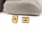 Preview: Retro Kassette Holz Ohrstecker